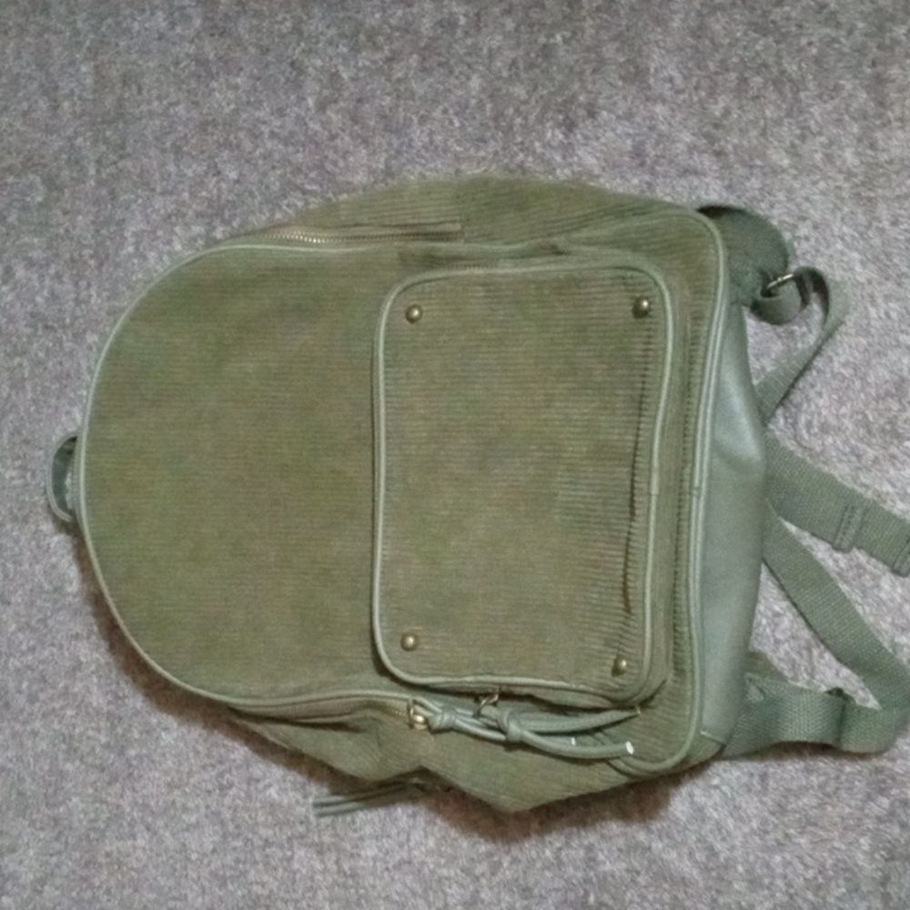 Corduroy backpack (unbranded)
